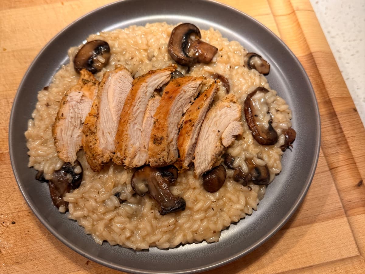 Mushroom Risotto